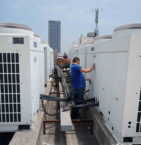 福鼎中央空调制热和不制冷系统维修方法